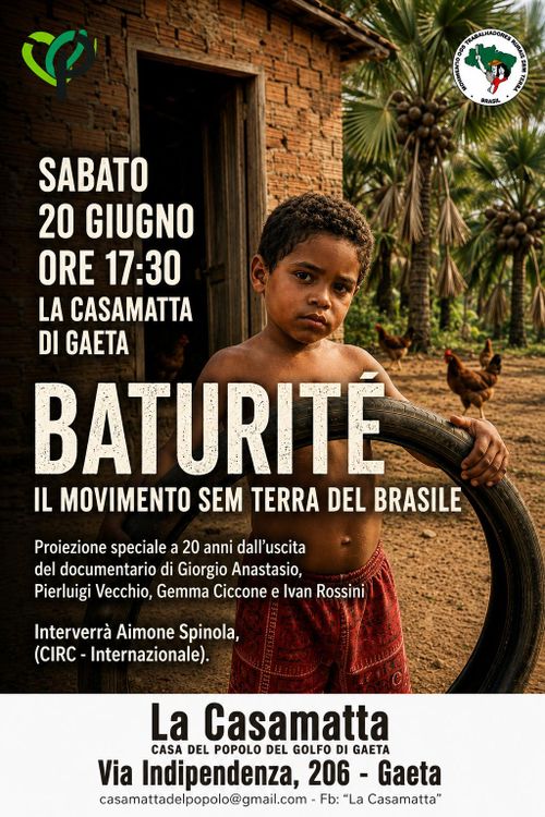 Baturité – Il Movimento Sem Terra del Brasile - proiezione speciale del documentario