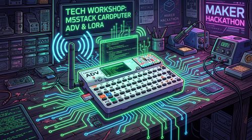 Sabato da Pirati in Hacklab: Tiriamo Giù Firmware Custom su M5Stack Cardputer ADV, LoRa e Radio RF!
