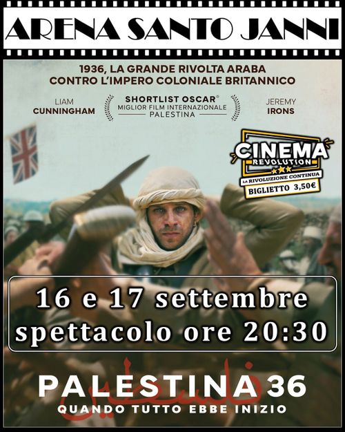 Proiezione "Palestina 36"